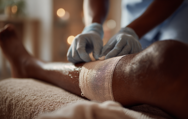 Pansement à domicile