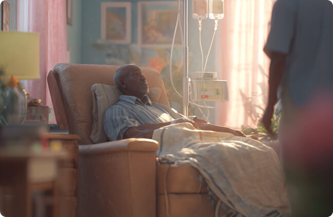 hospitalisation à domicile